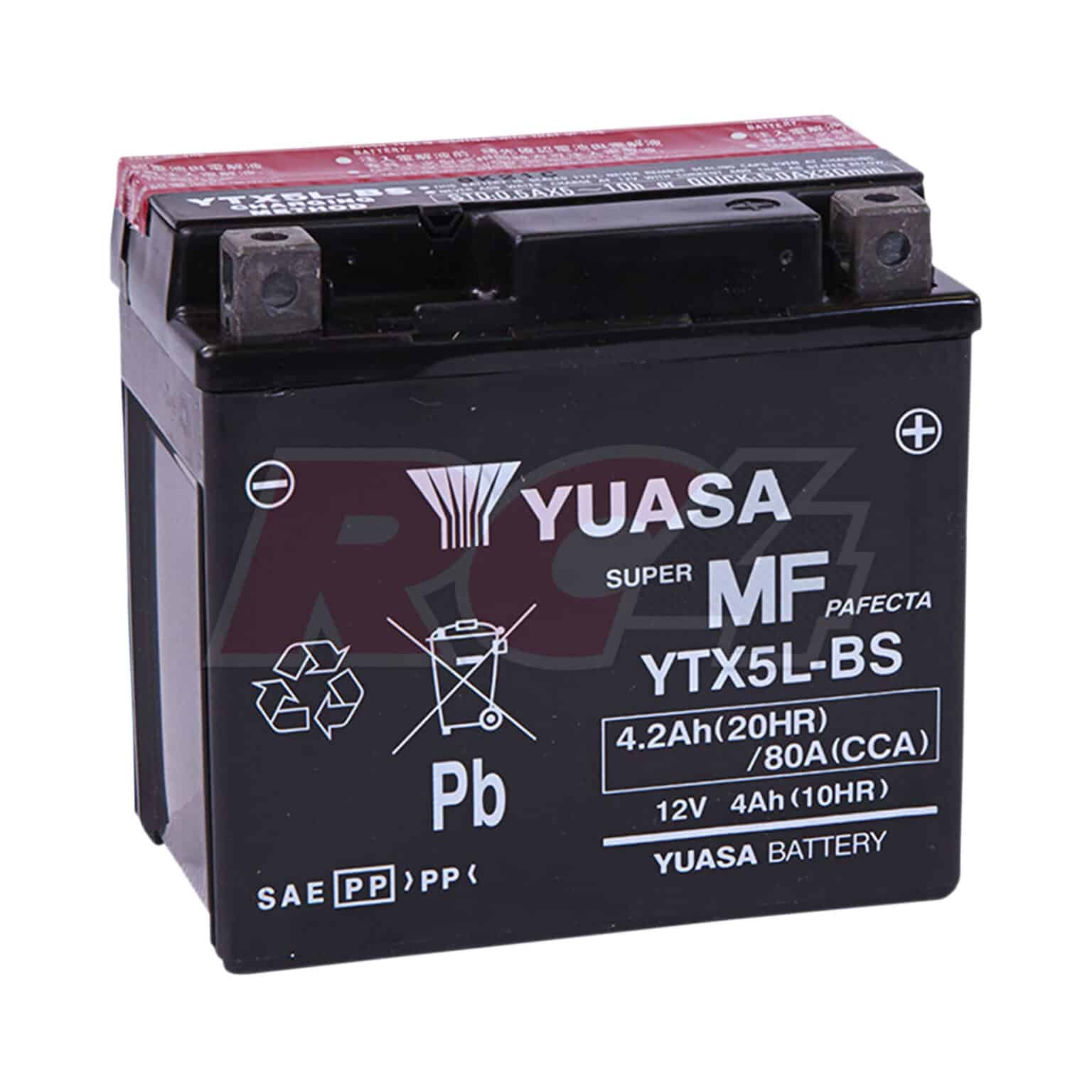 Bateria Yuasa YTX5L BS RC4