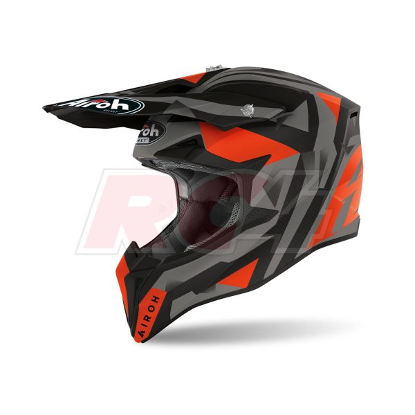 Capacete Airoh Wraap Sequel Orange Matt RC4