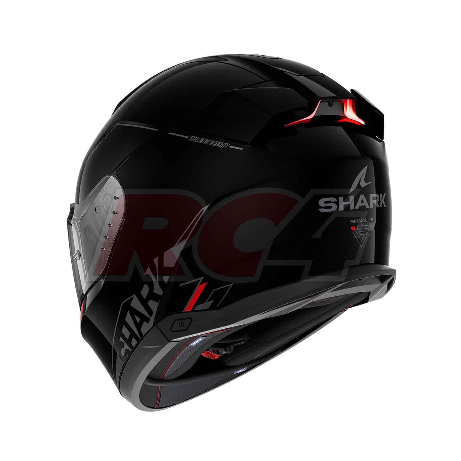 Capacete Shark Skwal I Blank Sp Black Rc