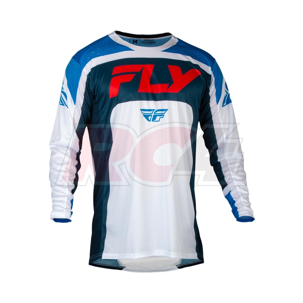 Camisola Fly Racing Lite Red White Navy RC4