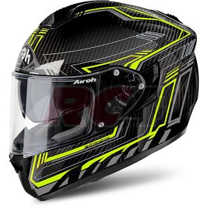 Capacete Airoh ST 701 Safety Full Carbon Yellow Gloss