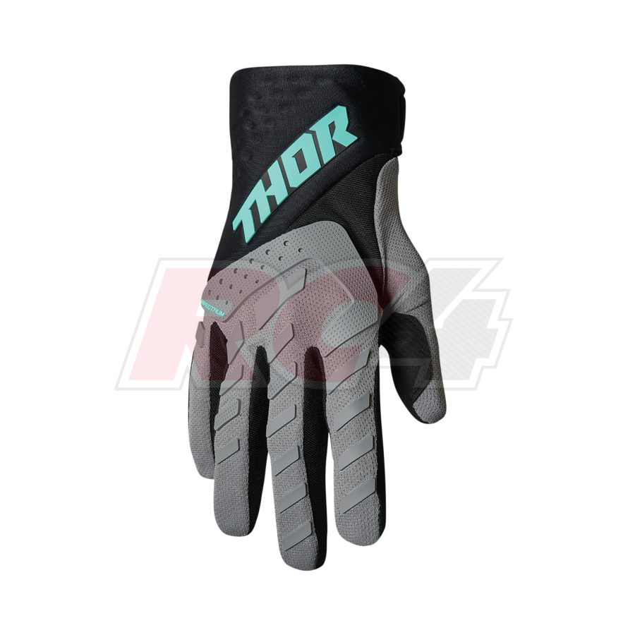 Luvas Thor Spectrum Gray / Black / Mint