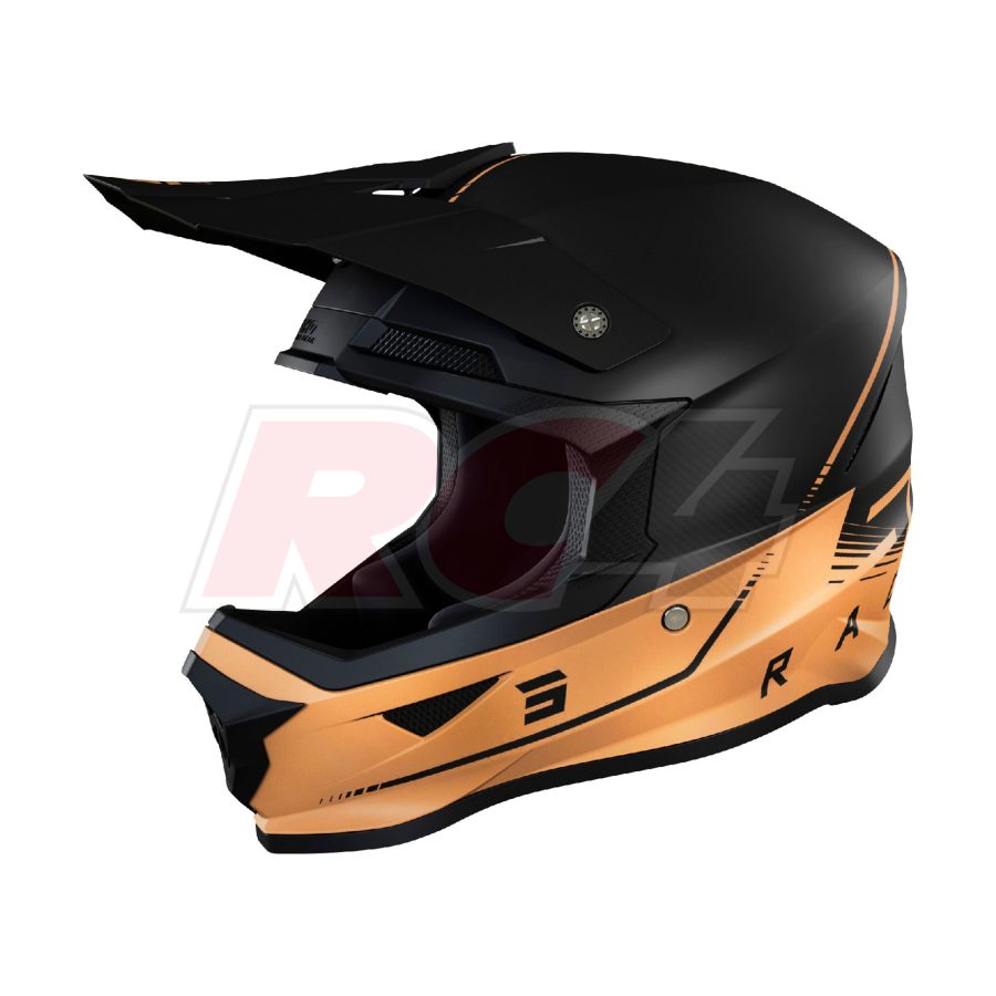 Capacete Shot Furious Raw 3.0 Black Bronze