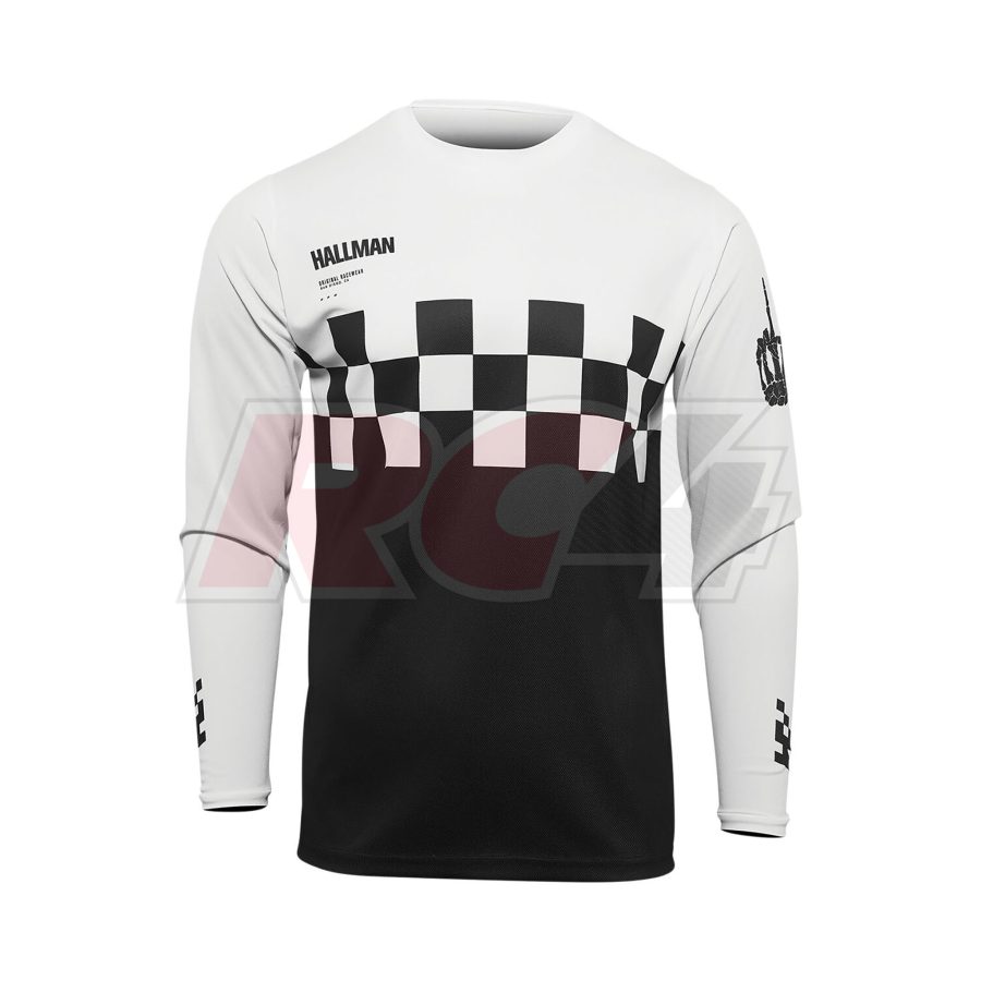 Camisola Thor Hallman Differ Cheq Black / White