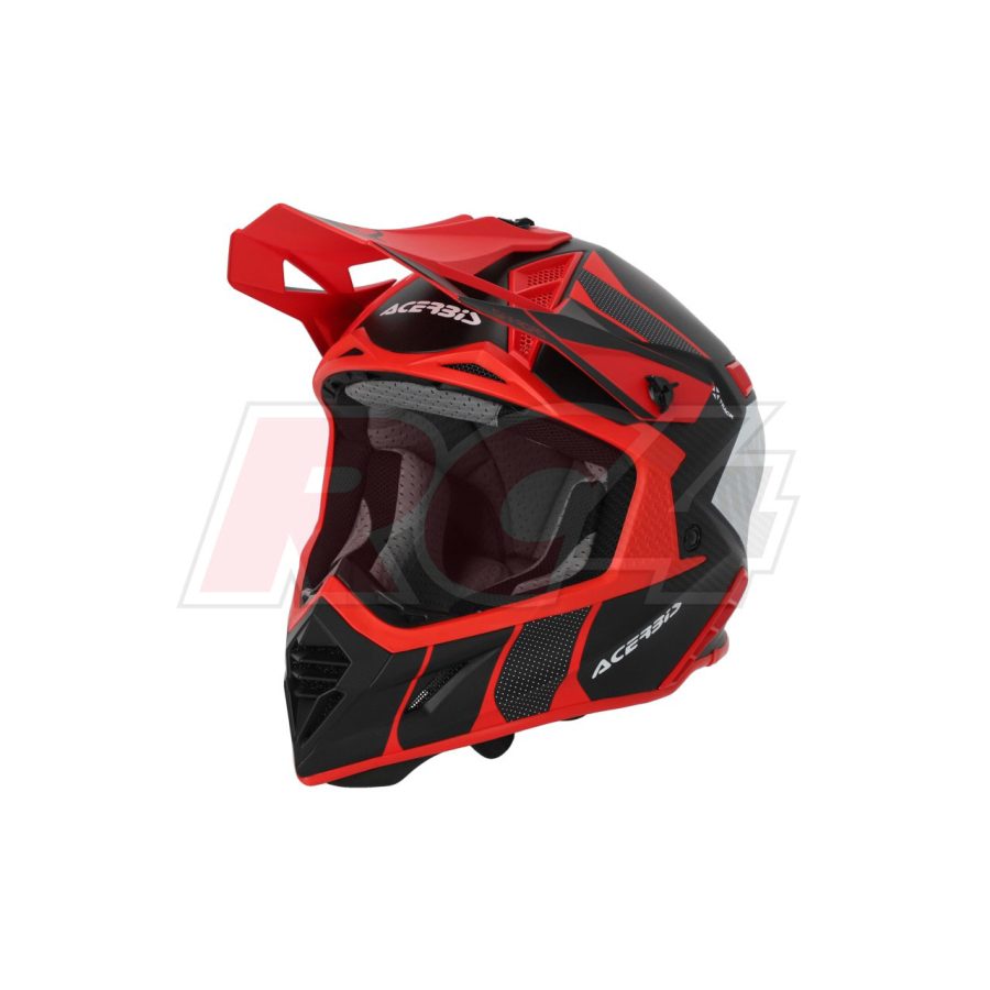 Capacete Acerbis X-Track Black-Red