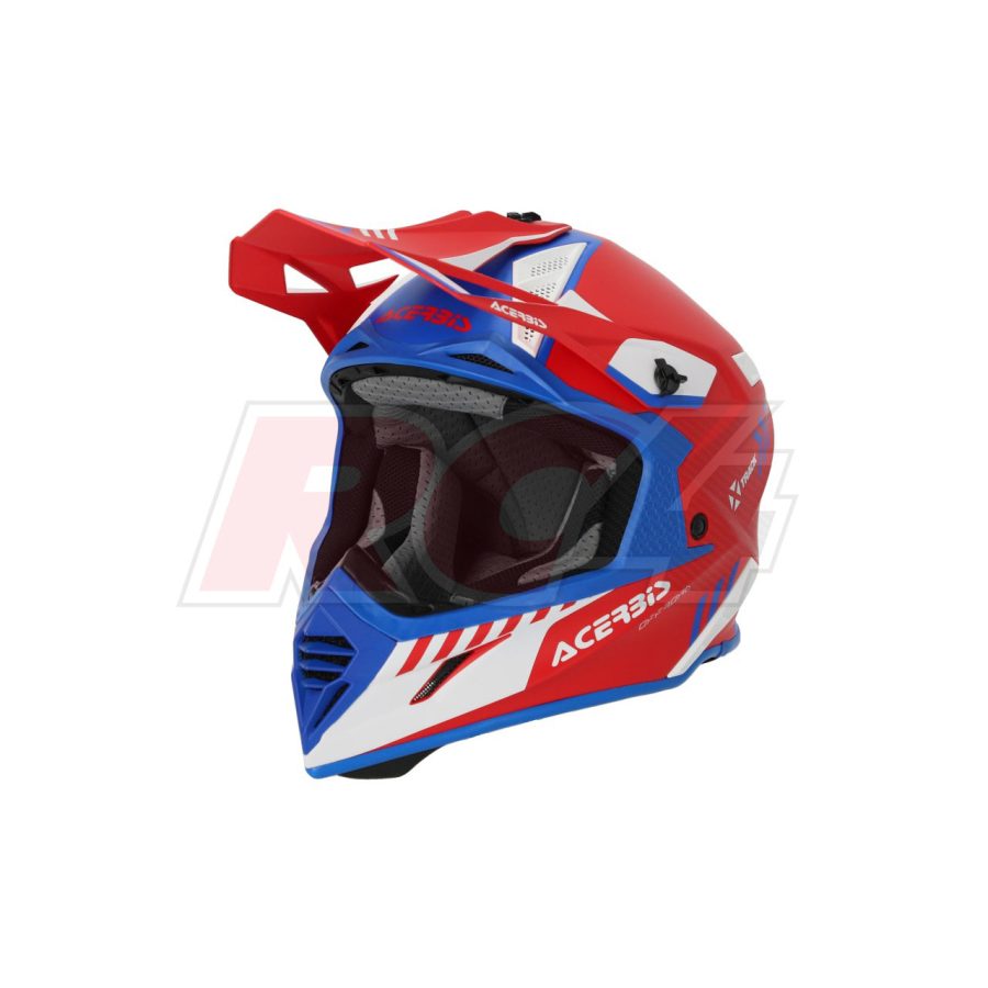 Capacete Acerbis X-Track Red-Blue