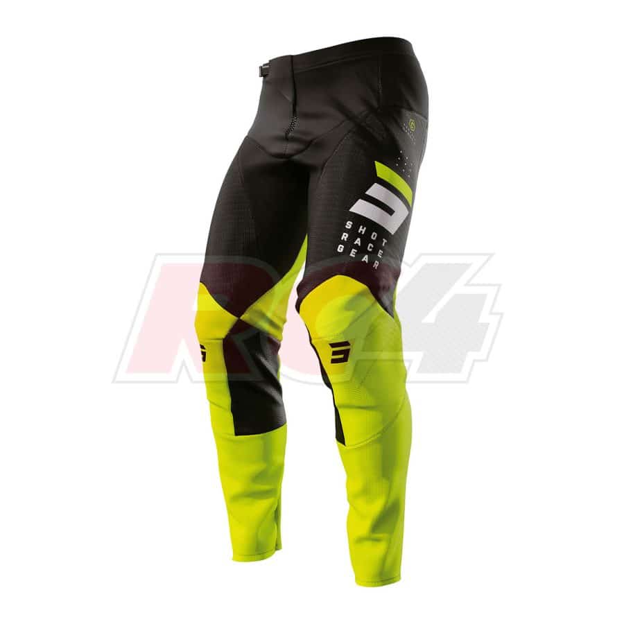 Calças Shot Contact Camo 2.0 Neon Yellow