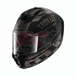 capacete shark spartan rs troy lee designs black anthracite silver