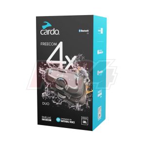 kit intercomunicador bluetooth cardo freecom 4x duo