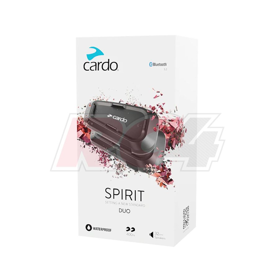 kit intercomunicador bluetooth cardo spirit duo