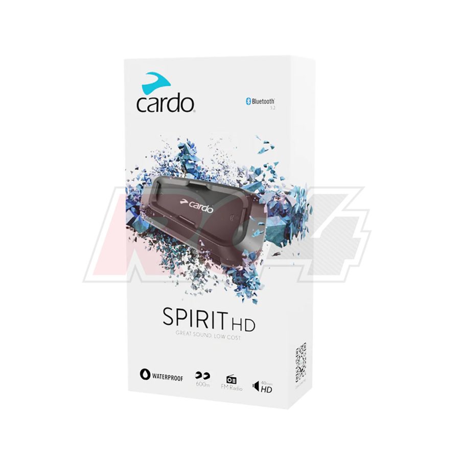 kit intercomunicador bluetooth cardo spirit hd